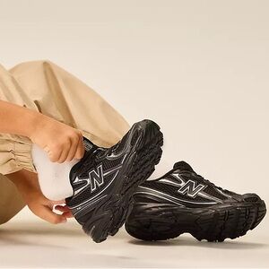 New Balance Little Kids 740 Bungee Lace Slip On Sneakers